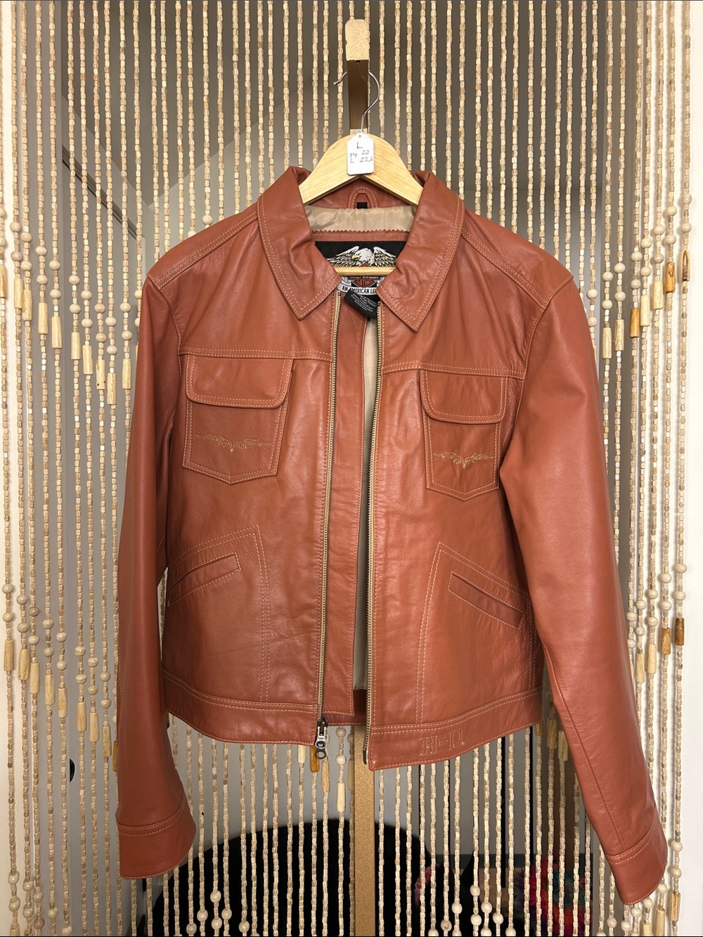 Harley Davidson Leather Jacket Size L